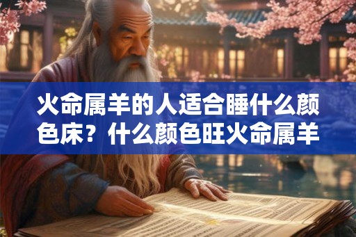 火命属羊的人适合睡什么颜色床？什么颜色旺火命属羊人？