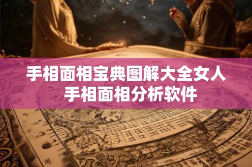 手相面相宝典图解大全女人  手相面相分析软件