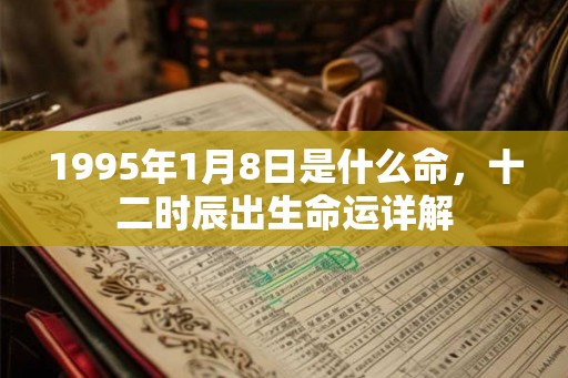 1995年1月8日是什么命，十二时辰出生命运详解