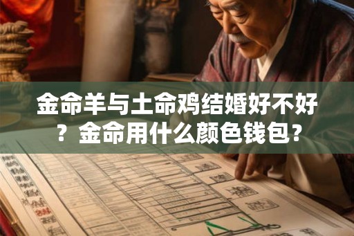 金命羊与土命鸡结婚好不好？金命用什么颜色钱包？