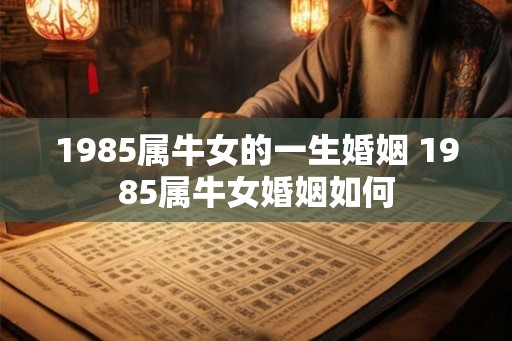 1985属牛女的一生婚姻 1985属牛女婚姻如何 1985属牛女的一生婚姻 1985属牛女婚姻如何