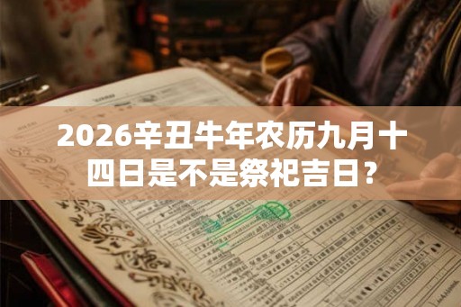 2026辛丑牛年农历九月十四日是不是祭祀吉日？