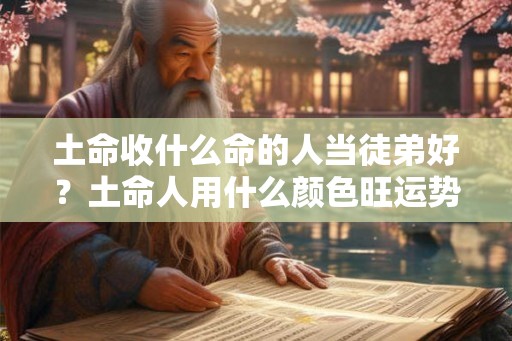 土命收什么命的人当徒弟好？土命人用什么颜色旺运势？