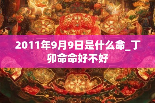 2011年9月9日是什么命_丁卯命命好不好