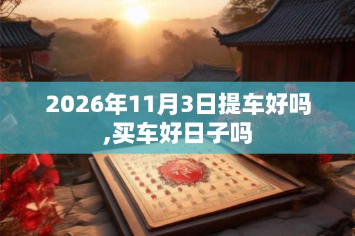2026年11月3日提车好吗,买车好日子吗