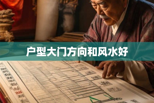 户型大门方向和风水好 户型大门方向和风水好