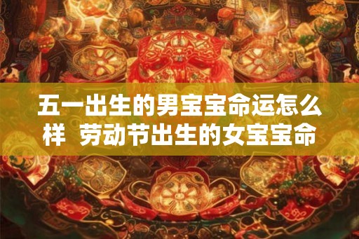 五一出生的男宝宝命运怎么样  劳动节出生的女宝宝命运好不好