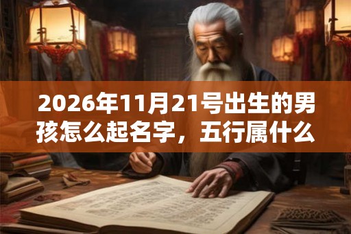 2026年11月21号出生的男孩怎么起名字,五行属什么 2026年11月21号出生的男孩怎么起名字,五行属什么