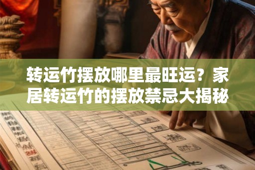 转运竹摆放哪里最旺运？家居转运竹的摆放禁忌大揭秘！