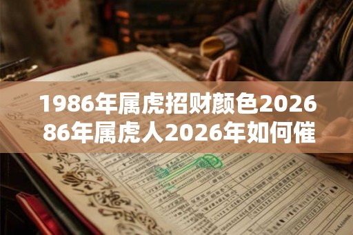 1986年属虎招财颜色2026 86年属虎人2026年如何催财