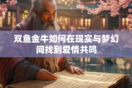 双鱼金牛如何在现实与梦幻间找到爱情共鸣 双鱼金牛如何在现实与梦幻间找到爱情共鸣