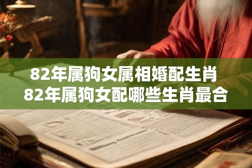 82年属狗女属相婚配生肖 82年属狗女配哪些生肖最合适