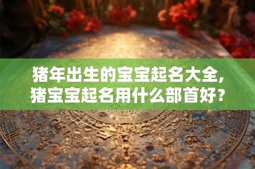 猪年出生的宝宝起名大全,猪宝宝起名用什么部首好? 猪年出生的宝宝起名大全,猪宝宝起名用什么部首好?