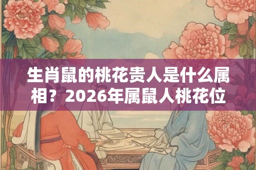生肖鼠的桃花贵人是什么属相？2026年属鼠人桃花位？