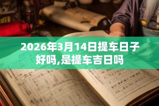 2026年3月14日提车日子好吗,是提车吉日吗