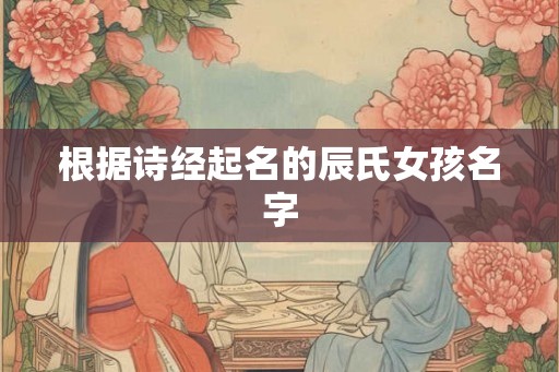 根据诗经起名的辰氏女孩名字
