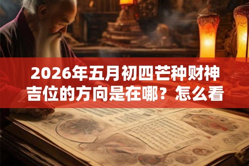 2026年五月初四芒种财神吉位的方向是在哪?怎么看? 2026年五月初四芒种财神吉位的方向是在哪?怎么看?