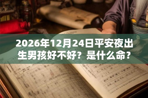 2026年12月24日平安夜出生男孩好不好？是什么命？