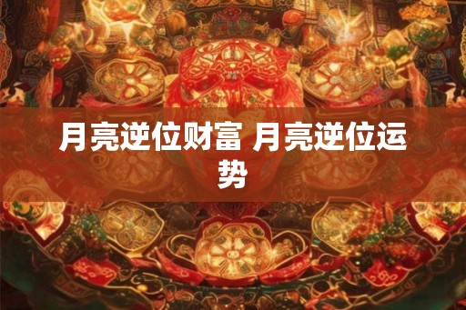 月亮逆位财富 月亮逆位运势