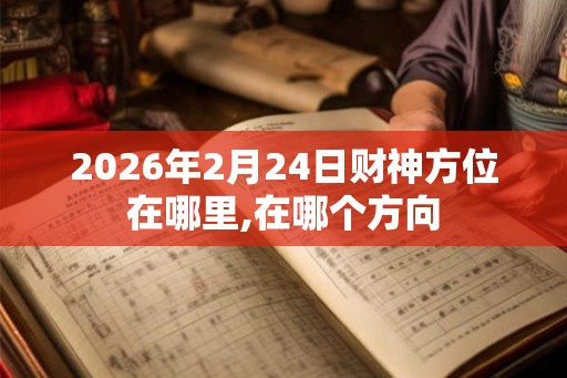 2026年2月24日财神方位在哪里,在哪个方向
