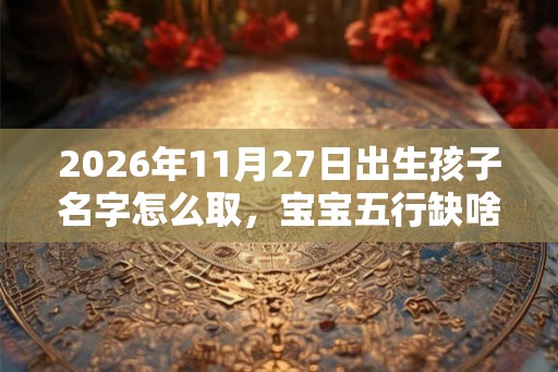 2026年11月27日出生孩子名字怎么取，宝宝五行缺啥？
