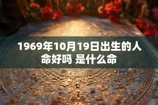 1969年10月19日出生的人命好吗 是什么命