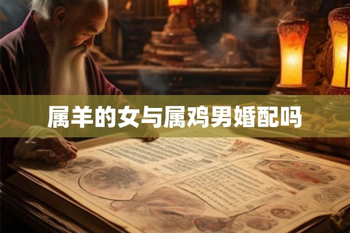 属羊的女与属鸡男婚配吗