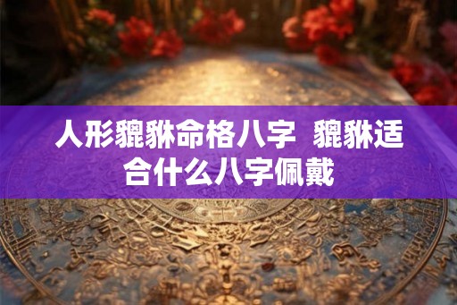 人形貔貅命格八字  貔貅适合什么八字佩戴