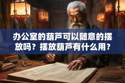 办公室的葫芦可以随意的摆放吗？摆放葫芦有什么用？