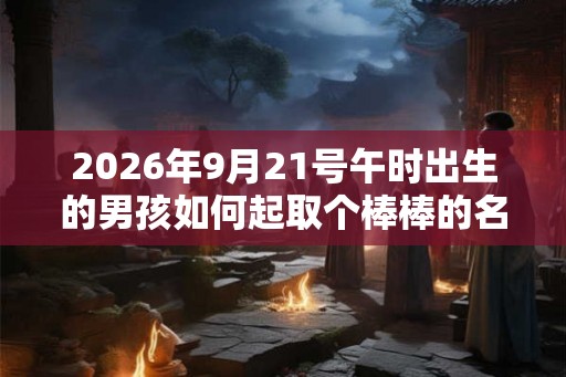 2026年9月21号午时出生的男孩如何起取个棒棒的名字和五行属性