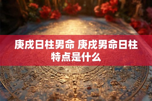 庚戌日柱男命 庚戌男命日柱特点是什么 庚戌日柱男命 庚戌男命日柱特点是什么