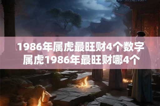 1986年属虎最旺财4个数字 属虎1986年最旺财哪4个数字