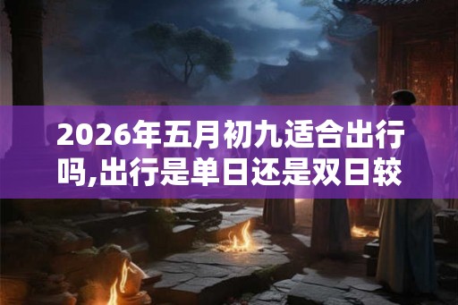 2026年五月初九适合出行吗,出行是单日还是双日较好