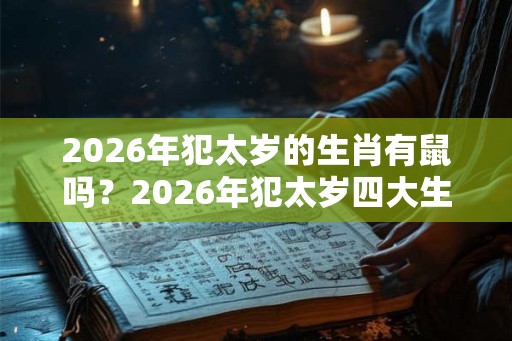 2026年犯太岁的生肖有鼠吗？2026年犯太岁四大生肖