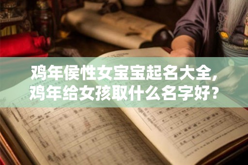 鸡年侯性女宝宝起名大全,鸡年给女孩取什么名字好？