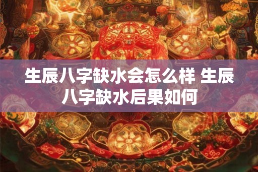 生辰八字缺水会怎么样 生辰八字缺水后果如何 生辰八字缺水会怎么样 生辰八字缺水后果如何