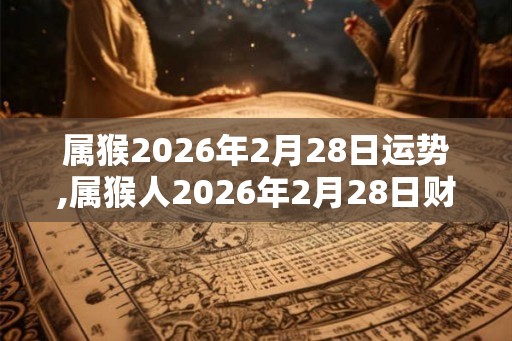 属猴2026年2月28日运势,属猴人2026年2月28日财运,生肖猴2026年2月28日运势