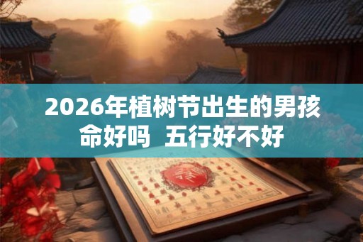 2026年植树节出生的男孩命好吗  五行好不好