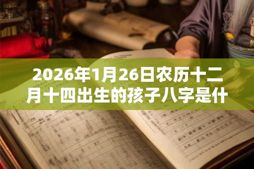 2026年1月26日农历十二月十四出生的孩子八字是什么