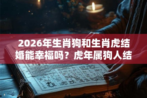 2026年生肖狗和生肖虎结婚能幸福吗？虎年属狗人结婚大利月