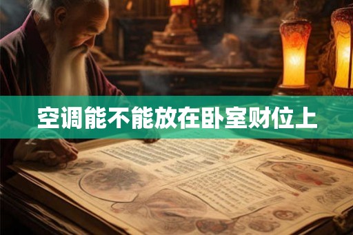 空调能不能放在卧室财位上