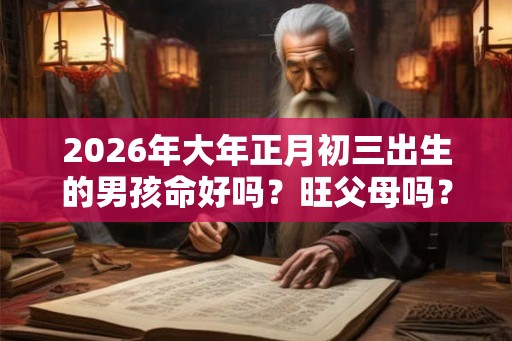 2026年大年正月初三出生的男孩命好吗?旺父母吗? 2026年大年正月初三出生的男孩命好吗?旺父母吗?