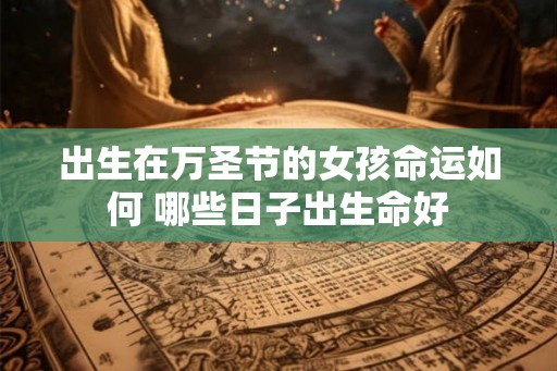 出生在万圣节的女孩命运如何 哪些日子出生命好
