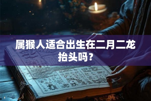 属猴人适合出生在二月二龙抬头吗？