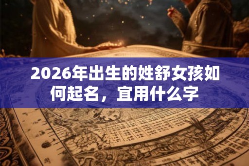 2026年出生的姓舒女孩如何起名，宜用什么字