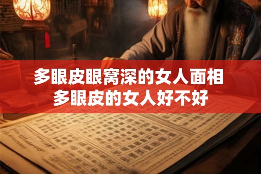多眼皮眼窝深的女人面相 多眼皮的女人好不好