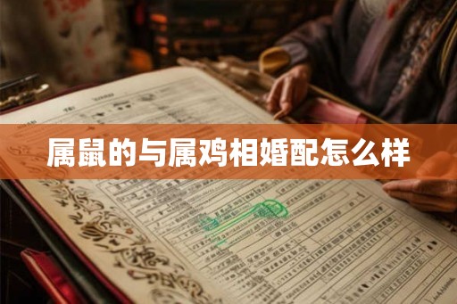 属鼠的与属鸡相婚配怎么样