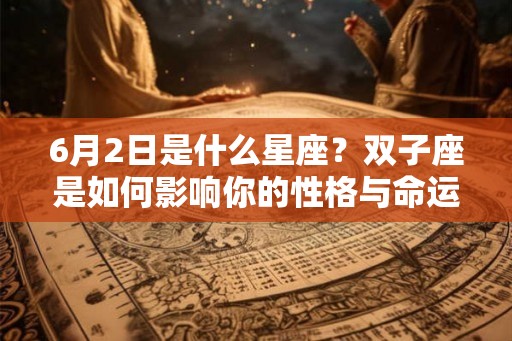 6月2日是什么星座？双子座是如何影响你的性格与命运的？