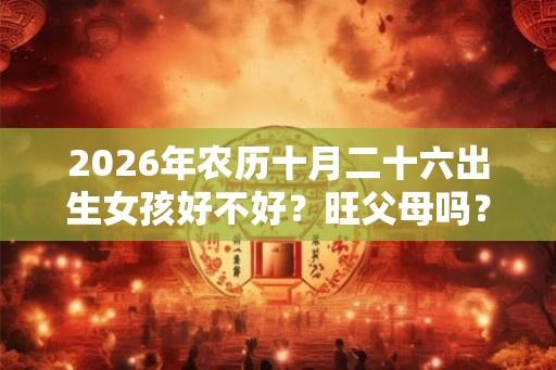 2026年农历十月二十六出生女孩好不好？旺父母吗？