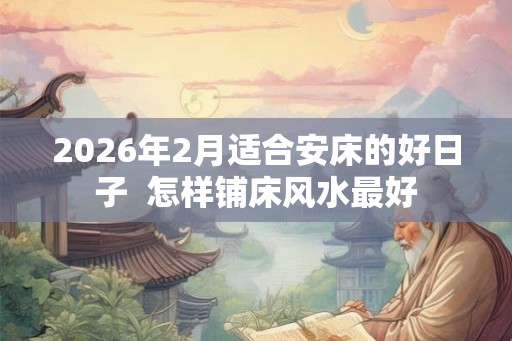 2026年2月适合安床的好日子  怎样铺床风水最好